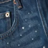 Missy Embellished Low Rise Straight Leg Jeans – Embellished Blue – Dark Blue Missy Embellished Low Rise Straight Leg Jeans – Embellished Blue – Dark Blue