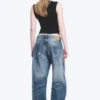 Missy Low Rise Loose Straight Jeans – Blue Horses – Medium Blue Missy Low Rise Loose Straight Jeans – Blue Horses – Medium Blue