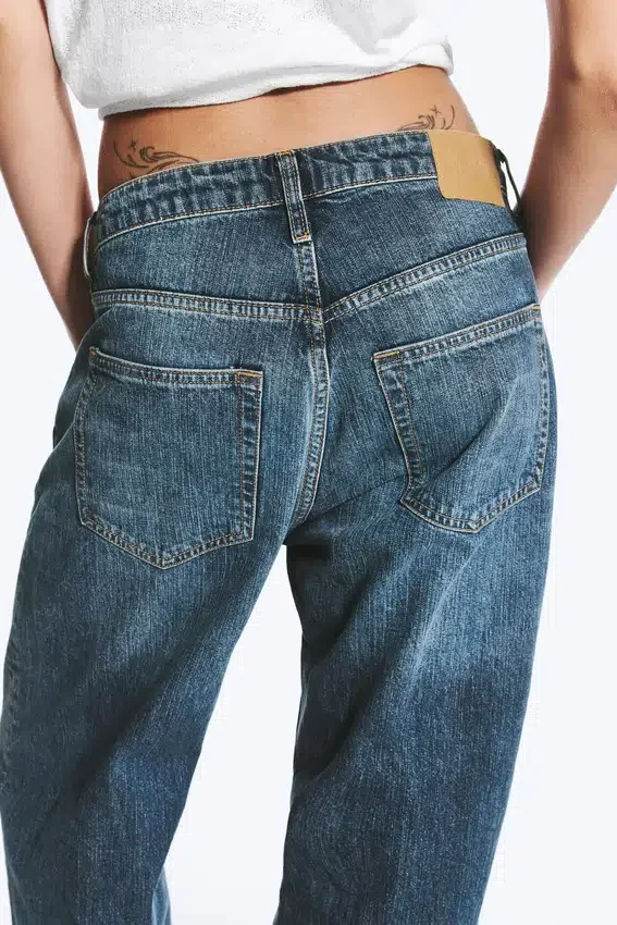 Missy Low Rise Loose Straight Jeans – Blue Hymn – Medium Blue Missy Low Rise Loose Straight Jeans – Blue Hymn – Medium Blue