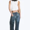 Missy Low Rise Loose Straight Jeans – Blue Hymn – Medium Blue Missy Low Rise Loose Straight Jeans – Blue Hymn – Medium Blue