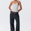 Missy Low Rise Loose Straight Jeans – Blue Rinse – Dark Blue Missy Low Rise Loose Straight Jeans – Blue Rinse – Dark Blue