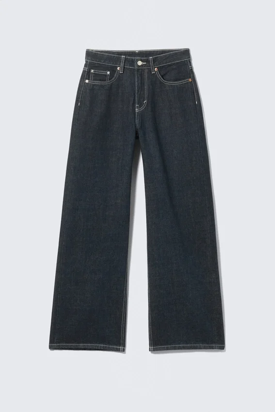 Missy Low Rise Loose Straight Jeans – Blue Rinse – Dark Blue Missy Low Rise Loose Straight Jeans – Blue Rinse – Dark Blue