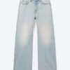 Missy Low Rise Loose Straight Jeans – Broken Blue – Light Blue Missy Low Rise Loose Straight Jeans – Broken Blue – Light Blue