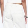 Missy Low Rise Loose Straight Jeans – Dirty White – White Missy Low Rise Loose Straight Jeans – Dirty White – White