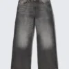 Missy Low Rise Loose Straight Jeans – Dusky Black – Black Missy Low Rise Loose Straight Jeans – Dusky Black – Black