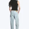 Missy Low Rise Loose Straight Jeans – Ghost Blue – Light Blue Missy Low Rise Loose Straight Jeans – Ghost Blue – Light Blue