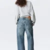 Missy Low Rise Loose Straight Jeans – Mountain Blue – Medium Blue Missy Low Rise Loose Straight Jeans – Mountain Blue – Medium Blue