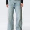 Missy Low Rise Loose Straight Jeans – Notus Blue – Light Blue Missy Low Rise Loose Straight Jeans – Notus Blue – Light Blue
