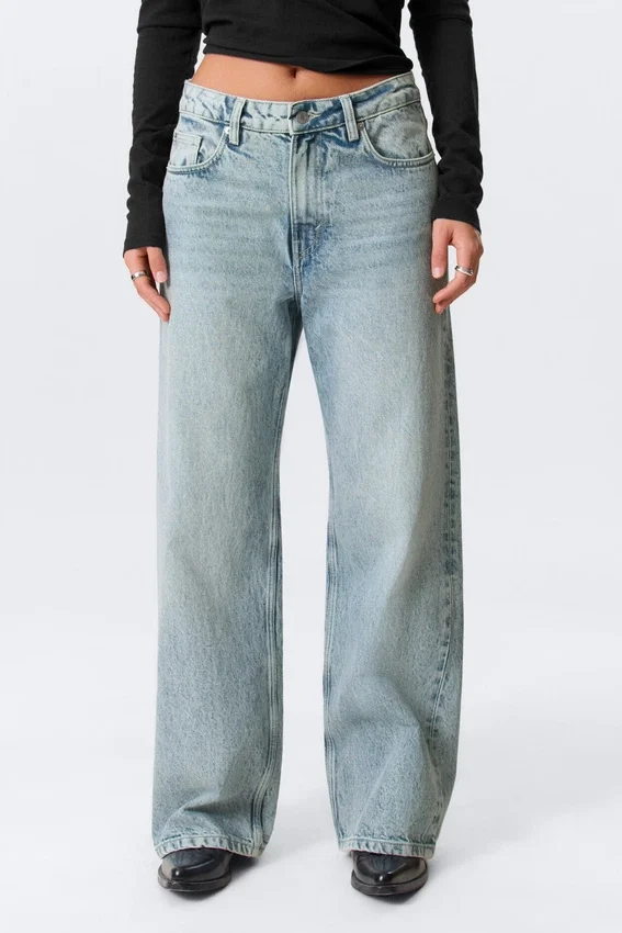 Missy Low Rise Loose Straight Jeans – Notus Blue – Light Blue Missy Low Rise Loose Straight Jeans – Notus Blue – Light Blue
