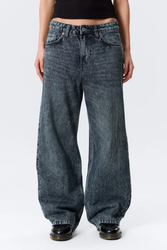 Missy Low Rise Loose Straight Jeans – Pandora Blue – Dark Blue Missy Low Rise Loose Straight Jeans – Pandora Blue – Dark Blue