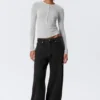 Missy Low Rise Loose Straight Jeans – Tuned Black – Black Missy Low Rise Loose Straight Jeans – Tuned Black – Black