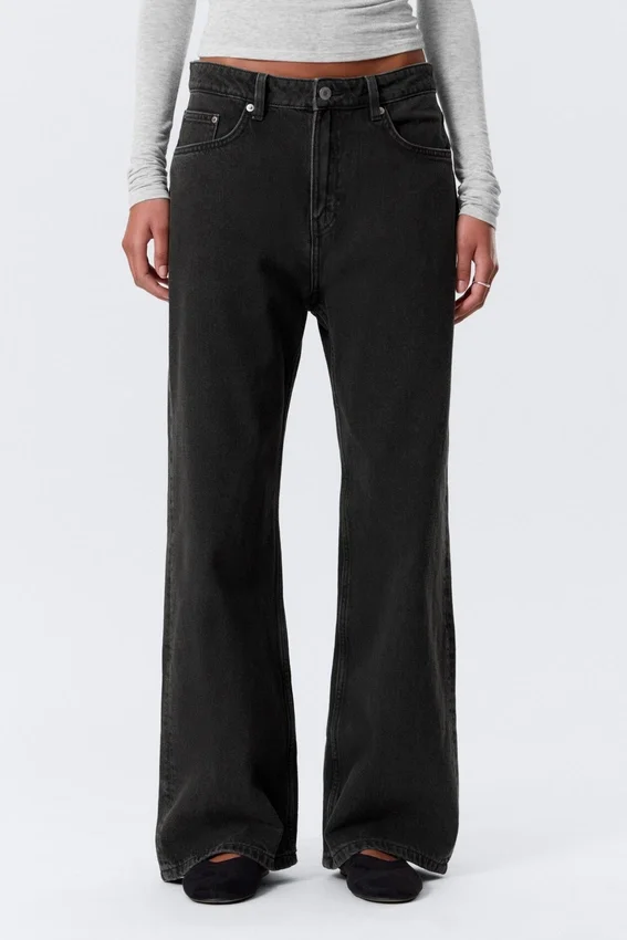 Missy Low Rise Loose Straight Jeans – Tuned Black – Black Missy Low Rise Loose Straight Jeans – Tuned Black – Black