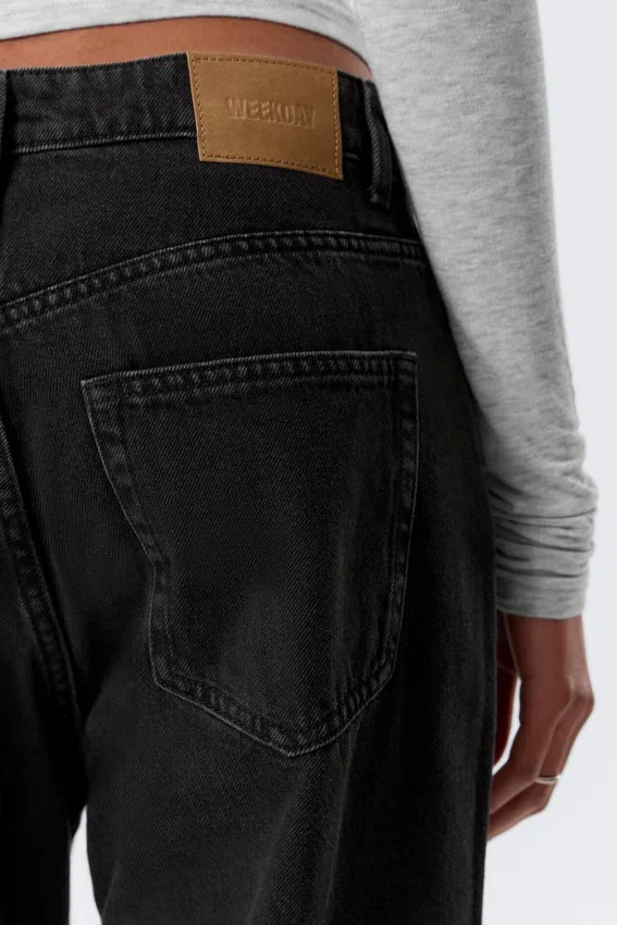 Missy Low Rise Loose Straight Jeans – Tuned Black – Black Missy Low Rise Loose Straight Jeans – Tuned Black – Black