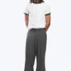 Moe Trousers Relaxed Fit Low Waist – Grey Melange Moe Trousers Relaxed Fit Low Waist – Grey Melange