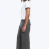 Moe Trousers Relaxed Fit Low Waist – Grey Melange Moe Trousers Relaxed Fit Low Waist – Grey Melange