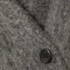 Mohair Blend Cardigan – Dark Grey Mohair Blend Cardigan – Dark Grey