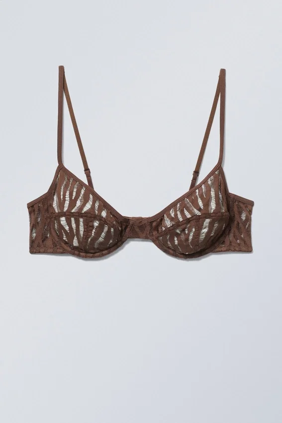 Molly Underwire Bra – Brown Molly Underwire Bra – Brown