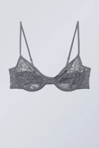 Molly Underwire Bra – Dark Grey Molly Underwire Bra – Dark Grey