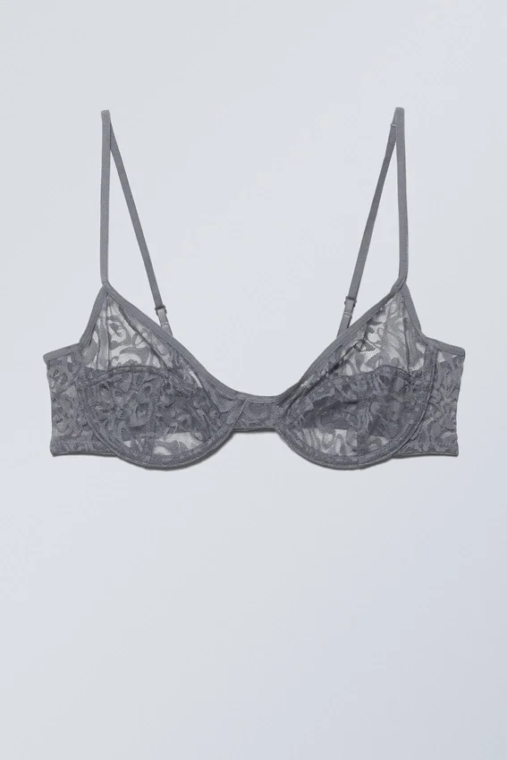 Molly Underwire Bra – Dark Grey Molly Underwire Bra – Dark Grey