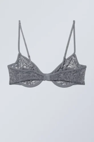 Molly Underwire Bra – Dark Grey Molly Underwire Bra – Dark Grey