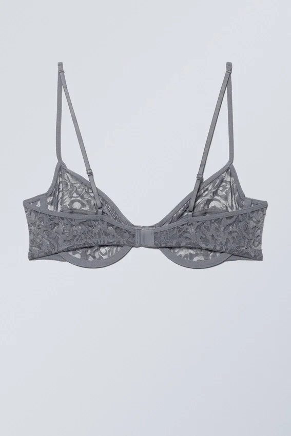 Molly Underwire Bra – Dark Grey Molly Underwire Bra – Dark Grey