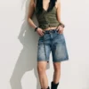 Monterey Low Rise Denim Shorts – Arizona Blue – Medium Blue Monterey Low Rise Denim Shorts – Arizona Blue – Medium Blue