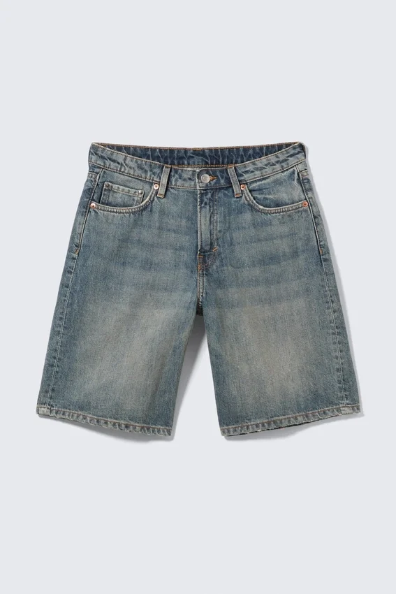 Monterey Low Rise Denim Shorts – Arizona Blue – Medium Blue Monterey Low Rise Denim Shorts – Arizona Blue – Medium Blue