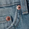 Monterey Low Rise Denim Shorts – Blue Fade – Medium Blue Monterey Low Rise Denim Shorts – Blue Fade – Medium Blue
