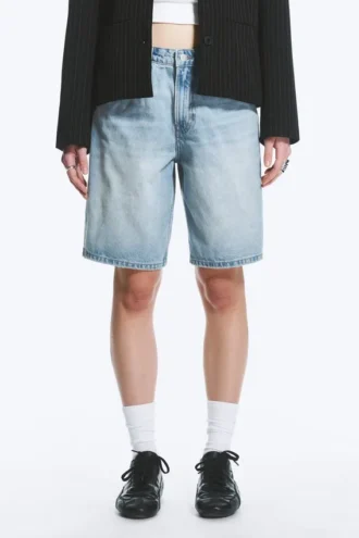 Monterey Low Rise Denim Shorts – Kimberley Blue – Light Blue