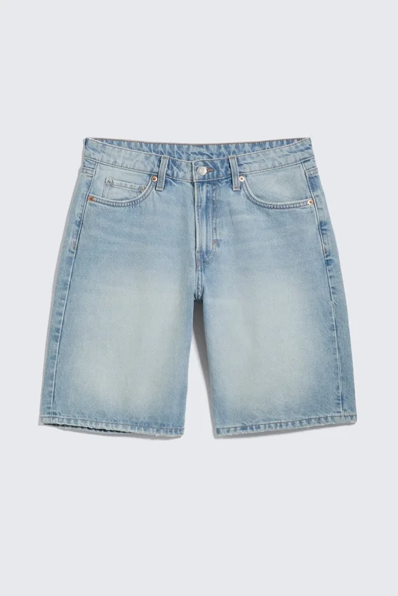 Monterey Low Rise Denim Shorts – Kimberley Blue – Light Blue Monterey Low Rise Denim Shorts – Kimberley Blue – Light Blue