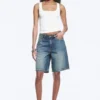 Monterey Low Rise Denim Shorts – Radio Blue – Medium Blue Monterey Low Rise Denim Shorts – Radio Blue – Medium Blue