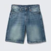 Monterey Low Rise Denim Shorts – Radio Blue – Medium Blue Monterey Low Rise Denim Shorts – Radio Blue – Medium Blue