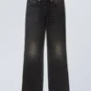 Moon Mid Rise Regular Bootcut Jeans – Deep Night – Black Moon Mid Rise Regular Bootcut Jeans – Deep Night – Black