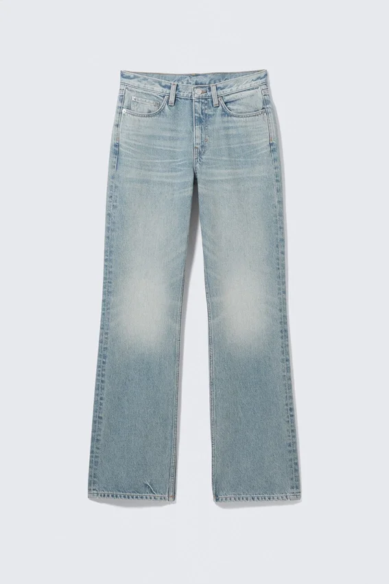 Moon Mid Rise Regular Bootcut Jeans – Seventeen Blue – Medium Blue Moon Mid Rise Regular Bootcut Jeans – Seventeen Blue – Medium Blue