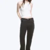 Moon Mid Rise Regular Bootcut Jeans – Tuned Black – Black Moon Mid Rise Regular Bootcut Jeans – Tuned Black – Black