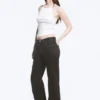 Moon Mid Rise Regular Bootcut Jeans – Tuned Black – Black Moon Mid Rise Regular Bootcut Jeans – Tuned Black – Black
