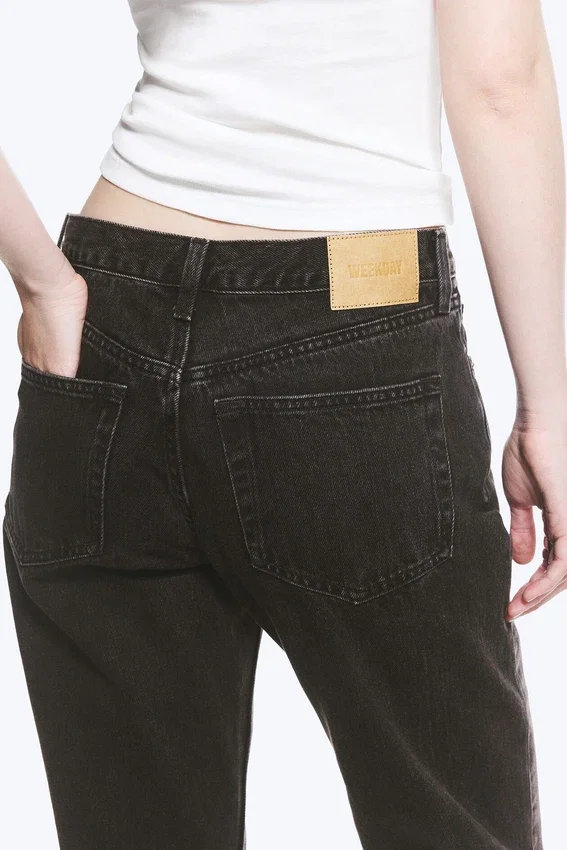 Moon Mid Rise Regular Bootcut Jeans – Tuned Black – Black Moon Mid Rise Regular Bootcut Jeans – Tuned Black – Black