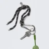 Multi-Charm Keyring – Black String Multi-Charm Keyring – Black String