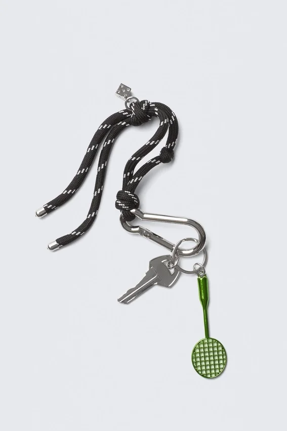 Multi-Charm Keyring – Black String Multi-Charm Keyring – Black String