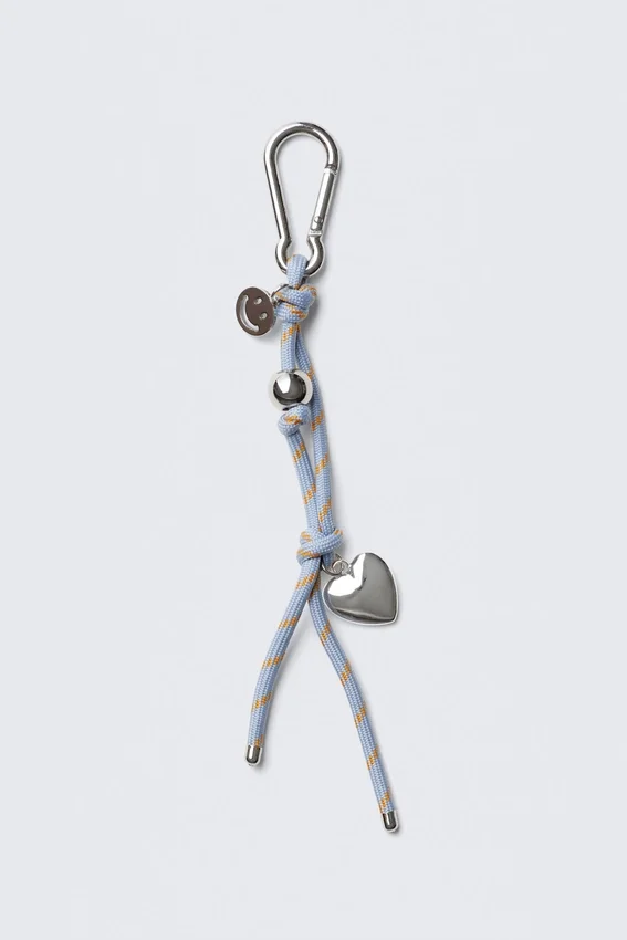 Multi-Charm Keyring – Blue Multi-Charm Keyring – Blue