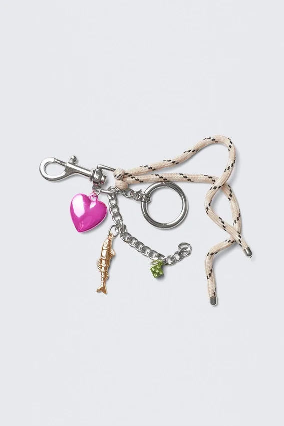 Multi-Charm Keyring – Dusty Mole Multi-Charm Keyring – Dusty Mole