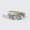 Multi D-Ring Faux Leather Belt – Light Mole Multi D-Ring Faux Leather Belt – Light Mole