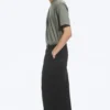Nate Baggy Fit Pleated Suit Trousers – Black Nate Baggy Fit Pleated Suit Trousers – Black