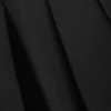 Nate Baggy Fit Pleated Suit Trousers – Black Nate Baggy Fit Pleated Suit Trousers – Black