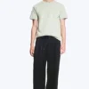 Nate Baggy Linen Blend Suit Trousers – Black Nate Baggy Linen Blend Suit Trousers – Black