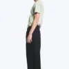Nate Baggy Linen Blend Suit Trousers – Black Nate Baggy Linen Blend Suit Trousers – Black