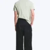 Nate Baggy Linen Blend Suit Trousers – Black Nate Baggy Linen Blend Suit Trousers – Black
