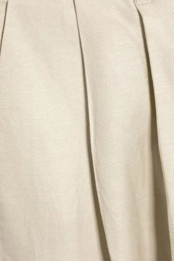 Nate Baggy Linen Blend Suit Trousers – Light Dusty Beige Nate Baggy Linen Blend Suit Trousers – Light Dusty Beige