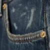 Nebula Mid Rise Loose Barrel Leg Unisex Jeans – Laser Blue – Medium Blue Nebula Mid Rise Loose Barrel Leg Unisex Jeans – Laser Blue – Medium Blue