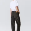 Nebula Mid Rise Loose Barrel Unisex Jeans – Chelsea Black – Black Nebula Mid Rise Loose Barrel Unisex Jeans – Chelsea Black – Black
